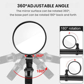 Adjustable 360° Rearview Mirror for Bikes & Scooters